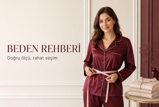 Kadın ve Erkek İç Giyim Beden Rehberi