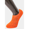 Türen Erkek Puanli Sneakers Çorap 6'li Paket 9005/Turuncu