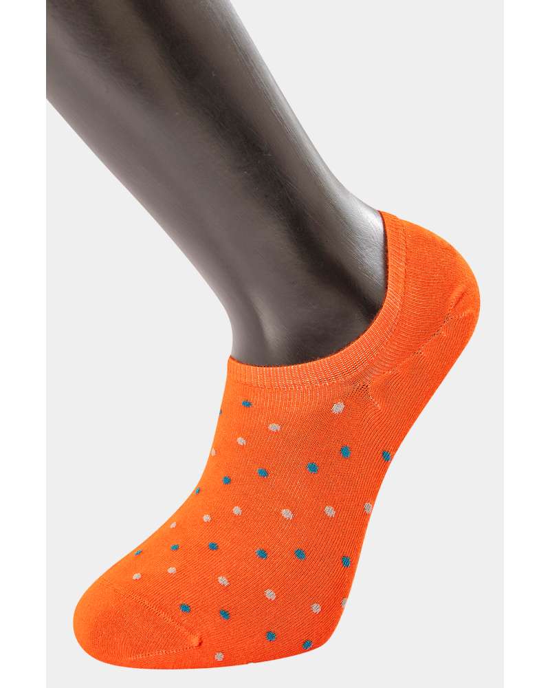 Türen Erkek Puanli Sneakers Çorap 6'li Paket 9005/Turuncu Türen Erkek Puanli Sneakers Çorap 6'li Paket 9005/Turuncu