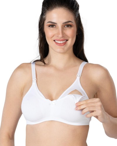 BEYAZ MI Emay 1421 Modal Cotton Emzirme Sütyen