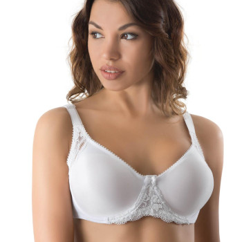 BEYAZ MI Emay 164 B Balenli Dantelli Sütyen BEYAZ MI Emay 164 B Balenli Dantelli Sütyen