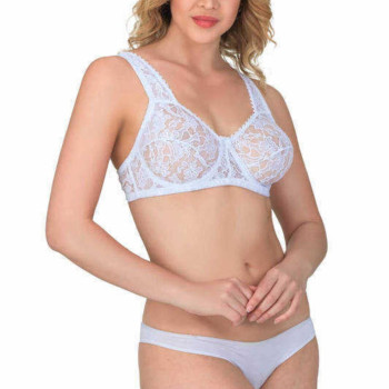 BEYAZ MI Emay 178 B Balenli Dantelli Sütyen