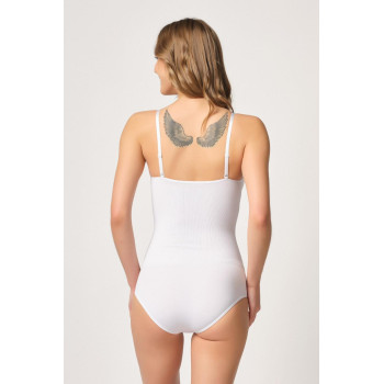 BEYAZ MI Emay 1925 Soft Pedli Çıtçıtlı Body