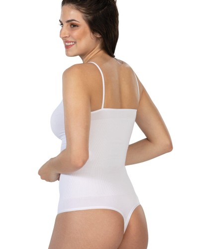 BEYAZ MI Emay 1927 İp Askıllı Ripli String Body