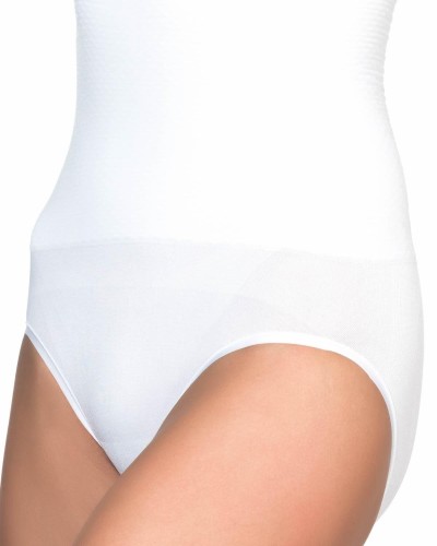 BEYAZ MI Emay 2029 Masajlı Double Slip Korse BEYAZ MI Emay 2029 Masajlı Double Slip Korse