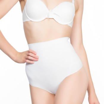 BEYAZ MI Emay 2054 Masajlı String Korse