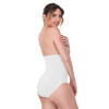 BEYAZ MI Emay 2080 Yüksek Bel Çıtçıtlı Slip Korse
