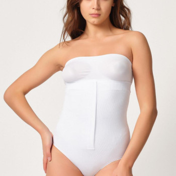 BEYAZ MI Emay 2088 Önden Agraflı Slip Korse