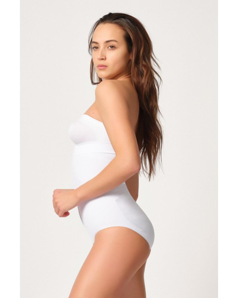 BEYAZ MI Emay 2088 Önden Agraflı Slip Korse BEYAZ MI Emay 2088 Önden Agraflı Slip Korse
