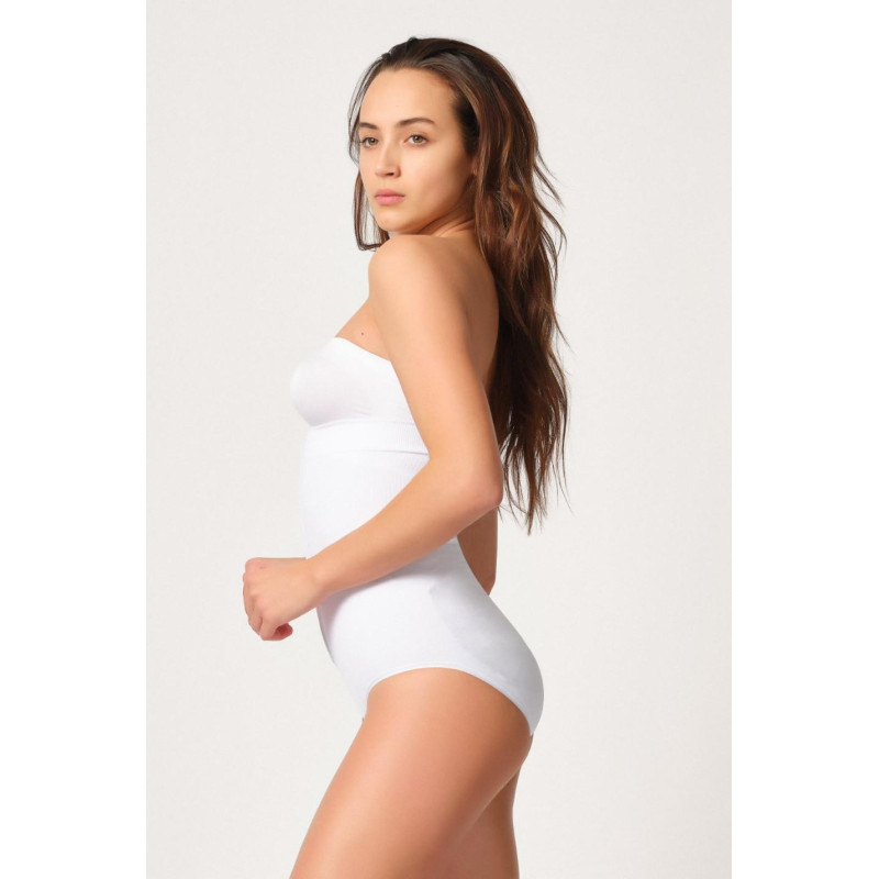 BEYAZ MI Emay 2088 Önden Agraflı Slip Korse