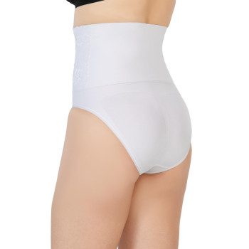 BEYAZ MI Emay 2090 Önü Dantelli Yüksek Bel Slip Korse BEYAZ MI Emay 2090 Önü Dantelli Yüksek Bel Slip Korse