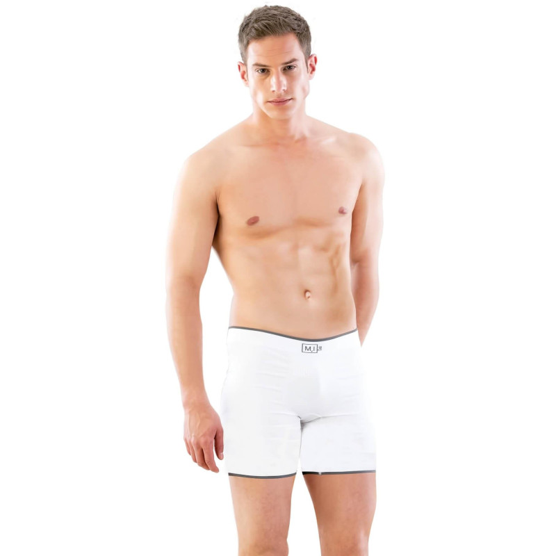 BEYAZ MI Emay 2108 Seamless uzun Erkek Boxer
