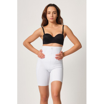 BEYAZ MI Emay 2814 Double Yüksek Bel Boxer Lazer Korse