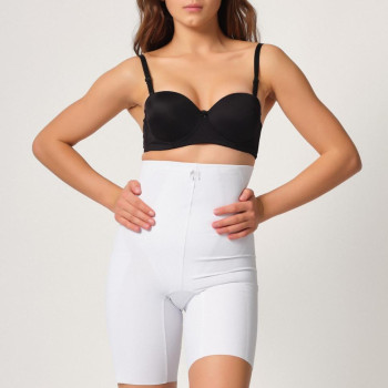BEYAZ MI Emay 2814 Double Yüksek Bel Boxer Lazer Korse