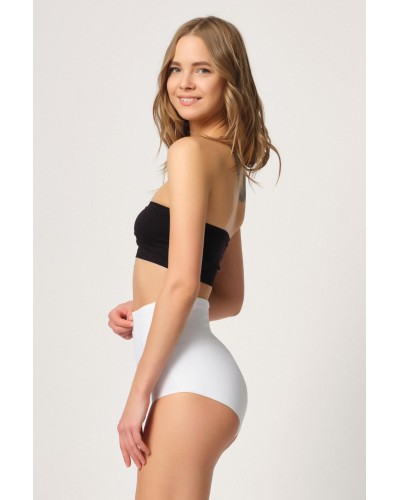 BEYAZ MI Emay 2819 Slip Double Karın Toparlayıcı Lazer Korse BEYAZ MI Emay 2819 Slip Double Karın Toparlayıcı Lazer Korse