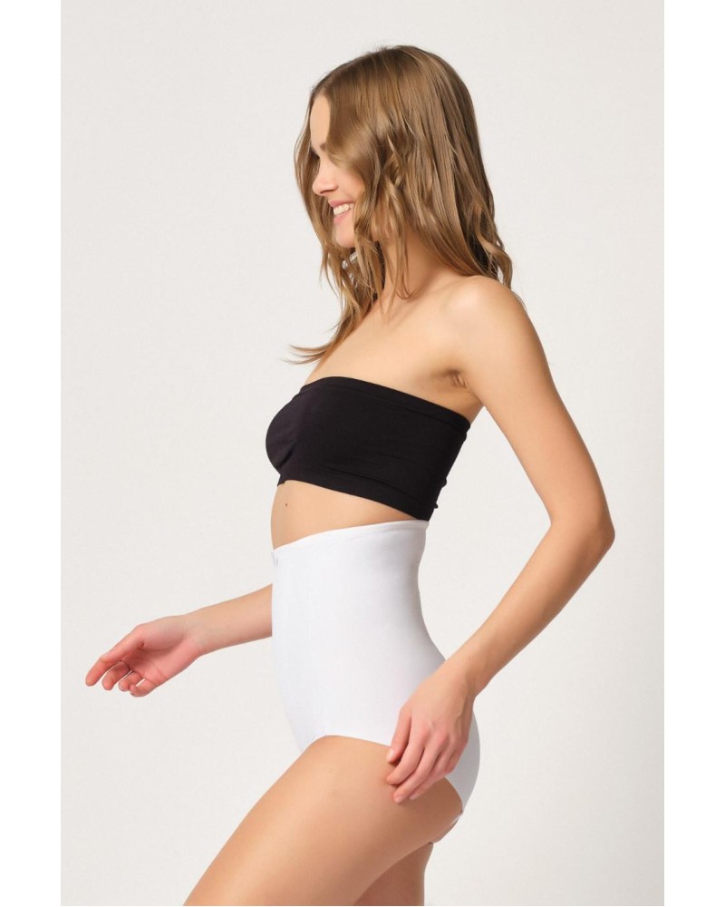 BEYAZ MI Emay 2920 Yüksek Bel Karın Desteklı Slip Lazer Korse BEYAZ MI Emay 2920 Yüksek Bel Karın Desteklı Slip Lazer Korse