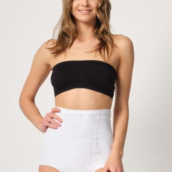 BEYAZ MI Emay 2931 Karın Balen Destekli Slip Lazer Korse