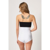 BEYAZ MI Emay 2931 Karın Balen Destekli Slip Lazer Korse