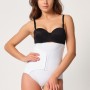 BEYAZ MI Emay 2932 Double Karın Agraf Destekli Slip Lazer Korse