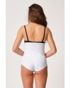 BEYAZ MI Emay 2932 Double Karın Agraf Destekli Slip Lazer Korse