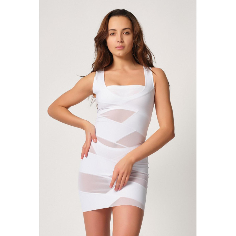 BEYAZ MI Emay 2934 Toparlayıcı Elbise Lazer Korse