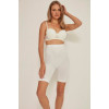BEYAZ MI Emay 3005 Soft Uzun Paçalı Boxer Korse BEYAZ MI Emay 3005 Soft Uzun Paçalı Boxer Korse