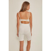 BEYAZ MI Emay 3005 Soft Uzun Paçalı Boxer Korse BEYAZ MI Emay 3005 Soft Uzun Paçalı Boxer Korse