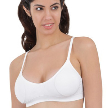 BEYAZ MI Emay 4020 Pedli İnce Askılı Büstiyer