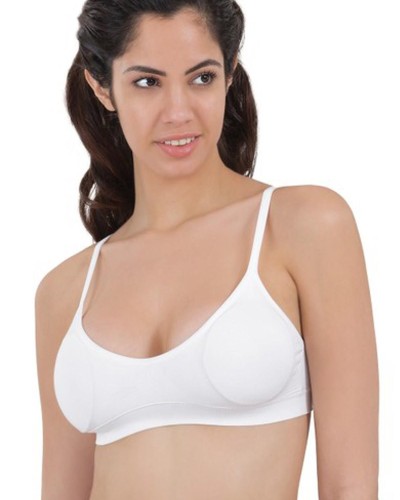 BEYAZ MI Emay 4020 Pedli İnce Askılı Büstiyer