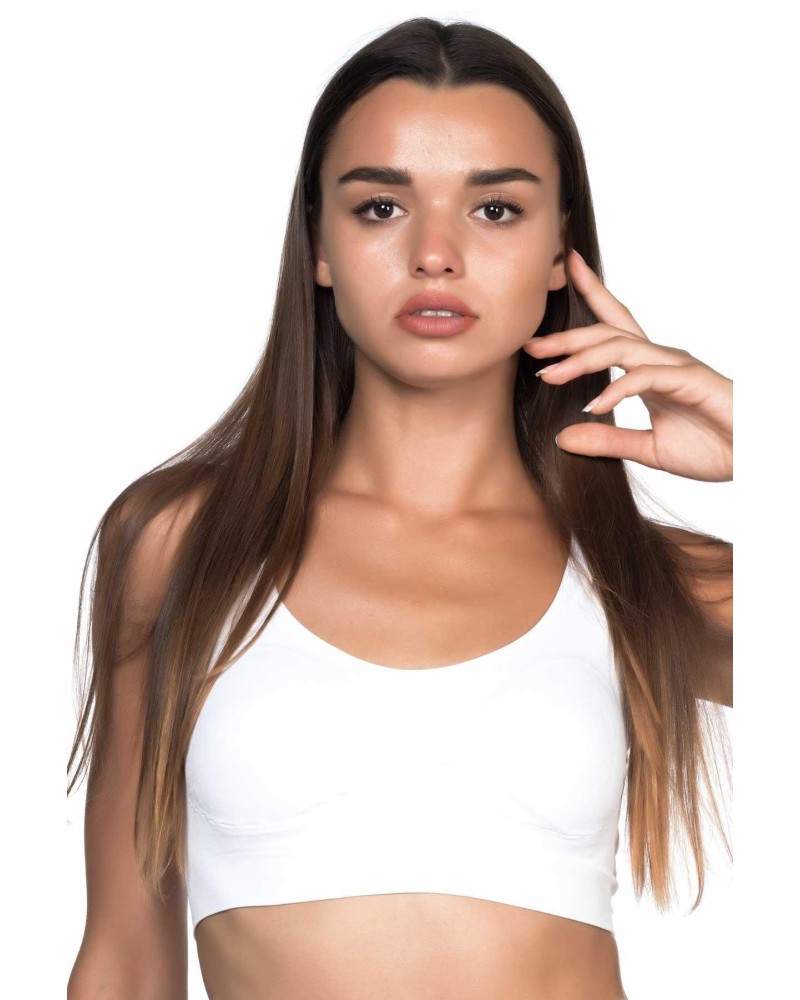 BEYAZ MI Emay 4021 Pedli Kalın Askılı Büstiyer BEYAZ MI Emay 4021 Pedli Kalın Askılı Büstiyer