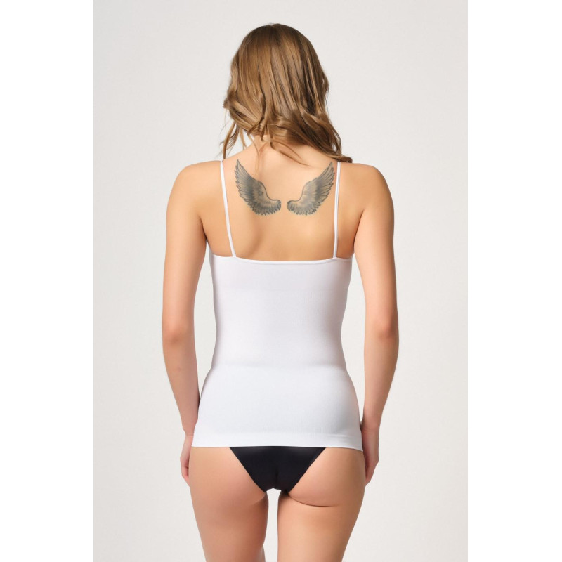 BEYAZ MI Emay 5020 İnce Askılı Atlet Korse