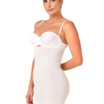 BEYAZ MI Emay 5060 Göğsü Açık Elbise Korse