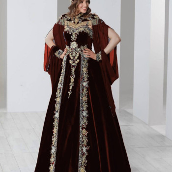 Bindallı Kına Elbisesi 5 Parça 20-115