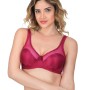 BORDO MI Emay 169 B Basic Balenli Toparlayıcı Sütyen
