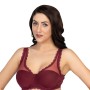 BORDO MI Emay 172 D PEDLİ DANTELLİ BALENLİ MİNİMAZER
