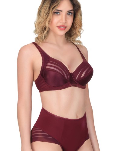 BORDO MI Emay 177 D Toparlayıcı Sütyen Takım BORDO MI Emay 177 D Toparlayıcı Sütyen Takım