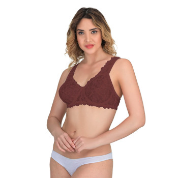 BORDO MI Emay 178 C Balenli Dantelli Sütyen BORDO MI Emay 178 C Balenli Dantelli Sütyen