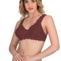 BORDO MI Emay 178 C Balenli Dantelli Sütyen