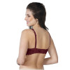 BORDO MI Emay 188 C Pedli Dantelli Telli Toparlayıcı Sütyen