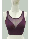 BORDO MI Emay 4028 Seamless Tül Toparlayıcı Büstiyer