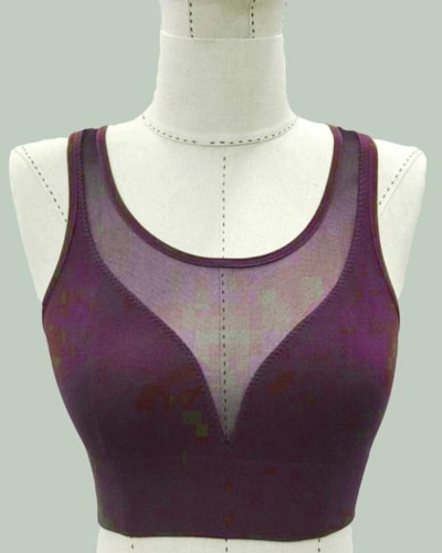 BORDO MI Emay 4028 Seamless Tül Toparlayıcı Büstiyer