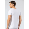 Cacharel - Bisiklet Yaka Erkek T-shirt 1305/Beyaz