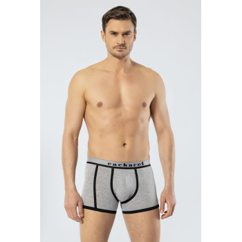 Cacharel Erkek 2'li Biyeli Boxer 1322/Siyah-Gri Cacharel Erkek 2'li Biyeli Boxer 1322/Siyah-Gri