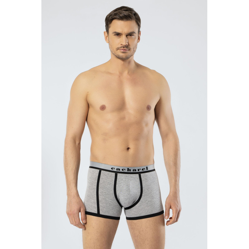 Cacharel Erkek 2'li Biyeli Boxer 1322/Siyah-Gri Cacharel Erkek 2'li Biyeli Boxer 1322/Siyah-Gri