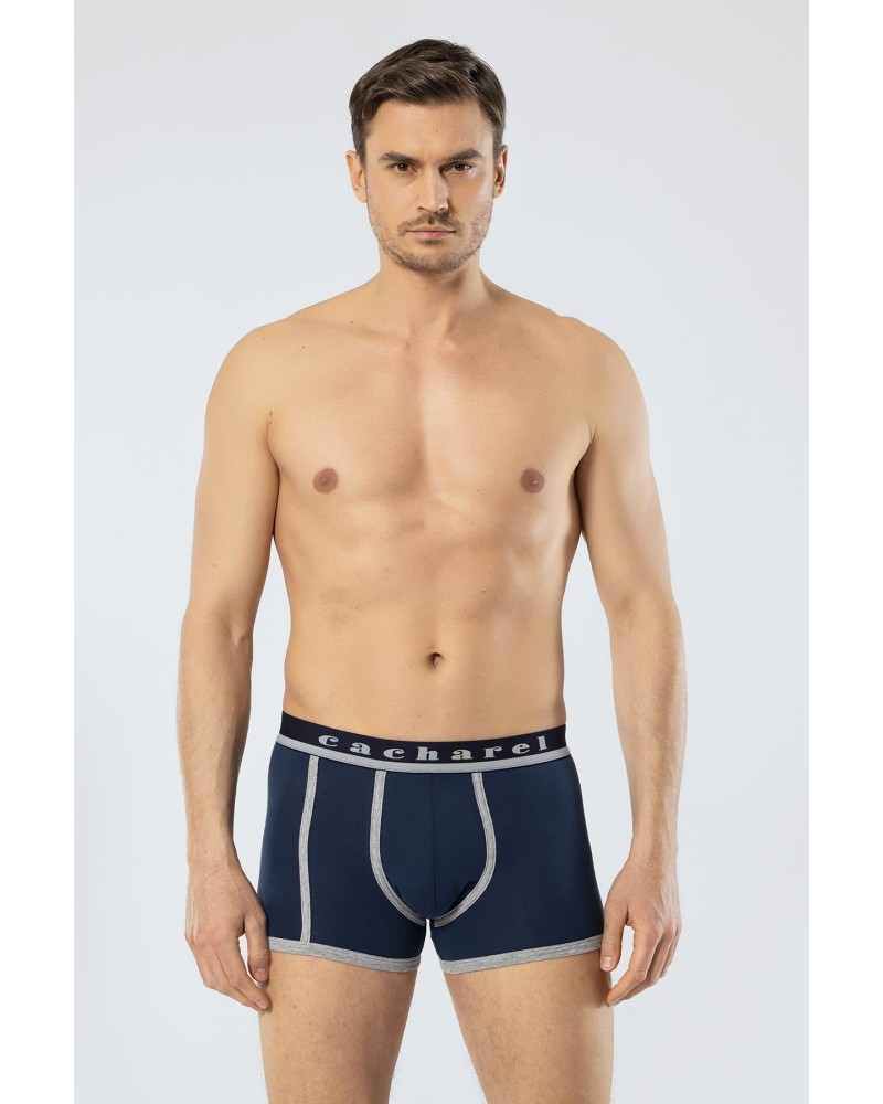 Cacharel Erkek 2'li Biyeli Boxer 1322/Lacivert-İndigo