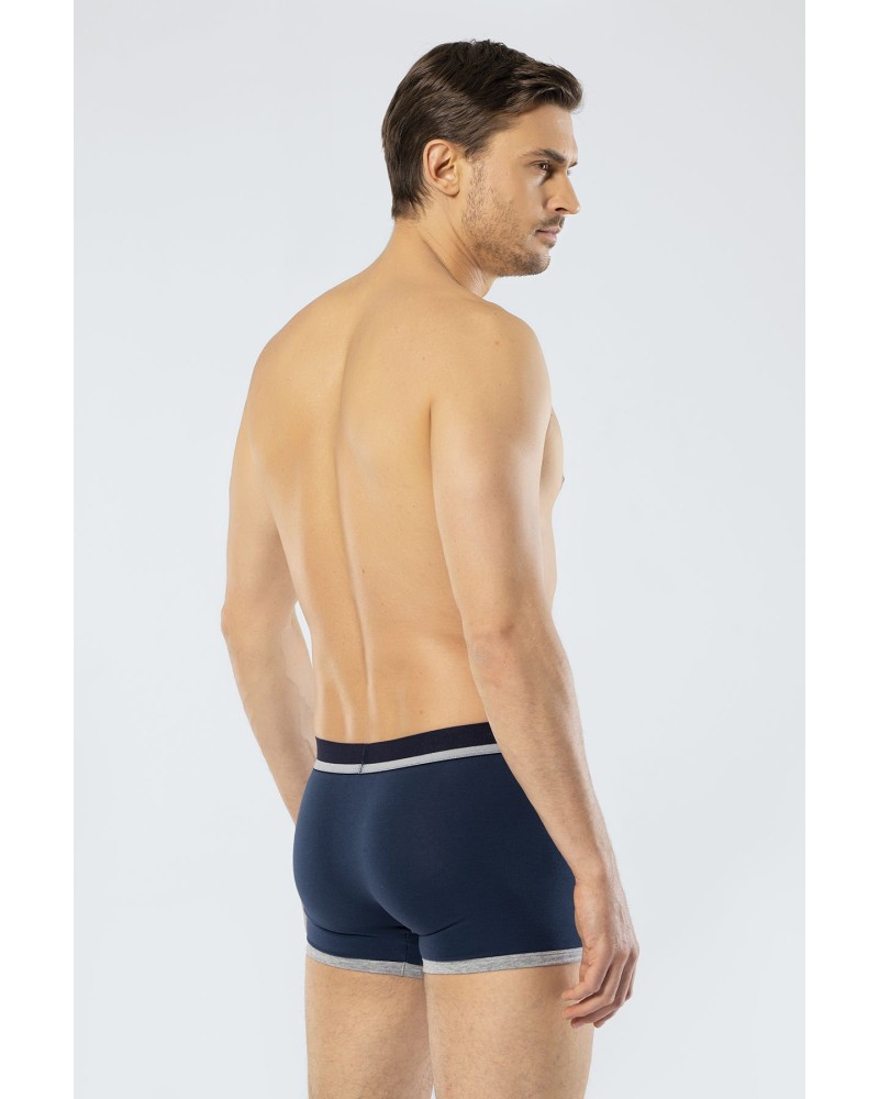 Cacharel Erkek 2'li Biyeli Boxer 1322/Lacivert-İndigo