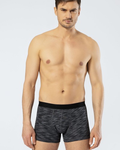 Cacharel Erkek 2'li Inkjet Boxer 1324/Gri-Siyah Cacharel Erkek 2'li Inkjet Boxer 1324/Gri-Siyah