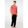 Cacharel Erkek Kisa Kollu Modal Pijama Takimi 2192/Mercan Cacharel Erkek Kisa Kollu Modal Pijama Takimi 2192/Mercan