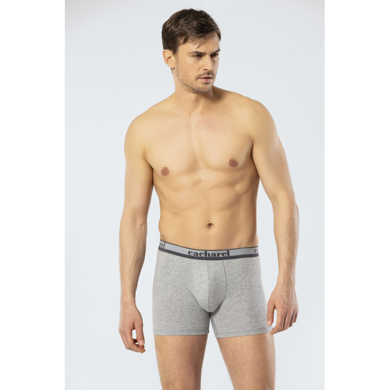 Cacharel Erkek Uzun Paçali 3'lü Boxer 1338/Siyah-Gri-Antrasit