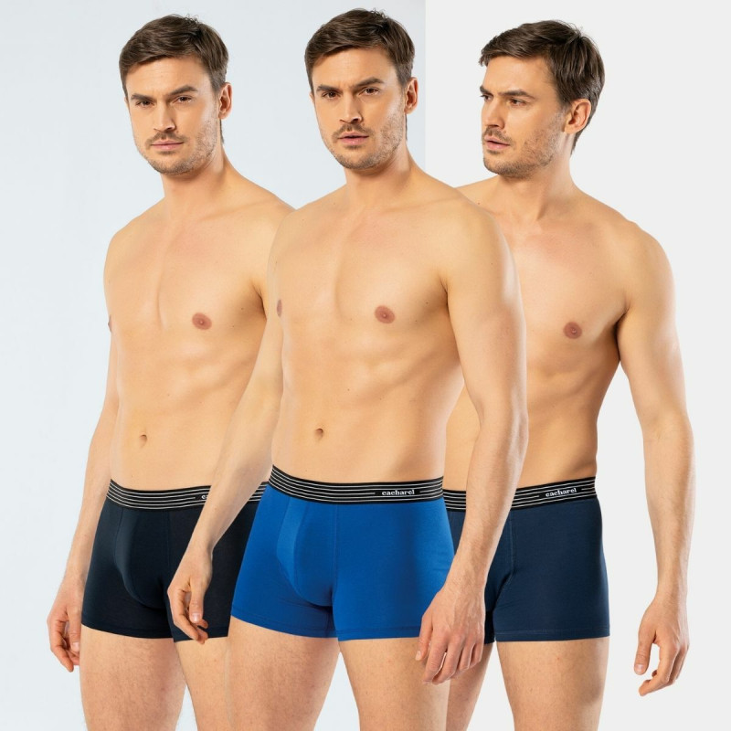 Cacharel Erkek 3'lü Boxer 1320/Lacivert-İndigo-Saks Cacharel Erkek 3'lü Boxer 1320/Lacivert-İndigo-Saks